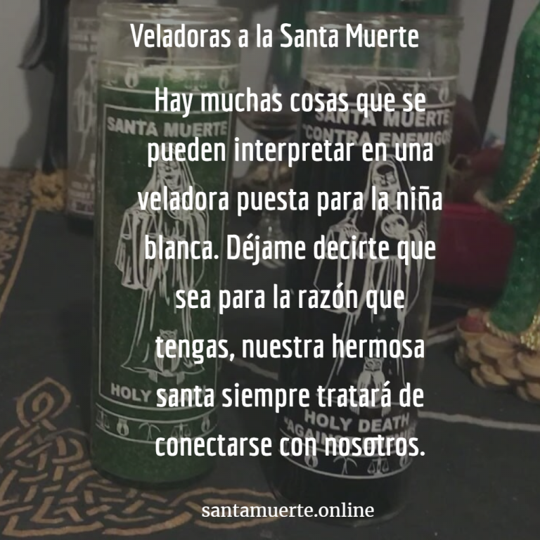 Significado de las Veladoras a la Santa Muerte | Descubre su Mensaje