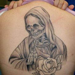 tatuajes de la santa muerte
