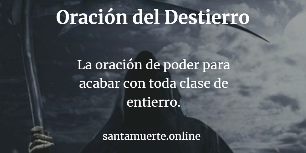 Oración Del Destierro | Toda Clase De Magia Negra Desaparecerá