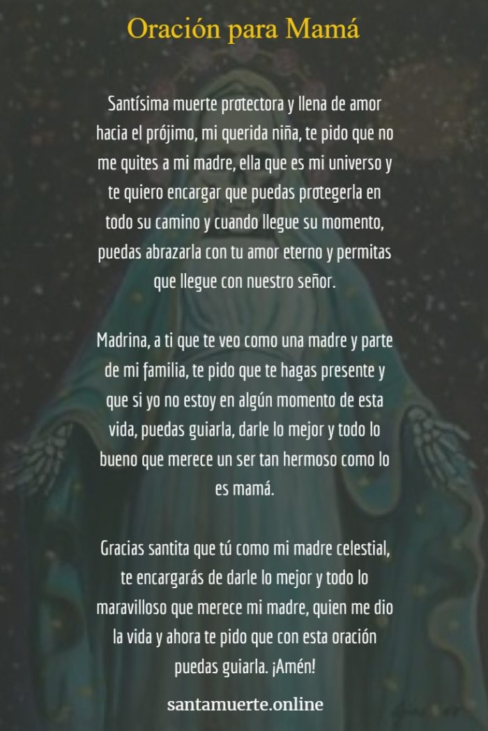 oración para mamá